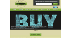 Desktop Screenshot of buylocalbg.com